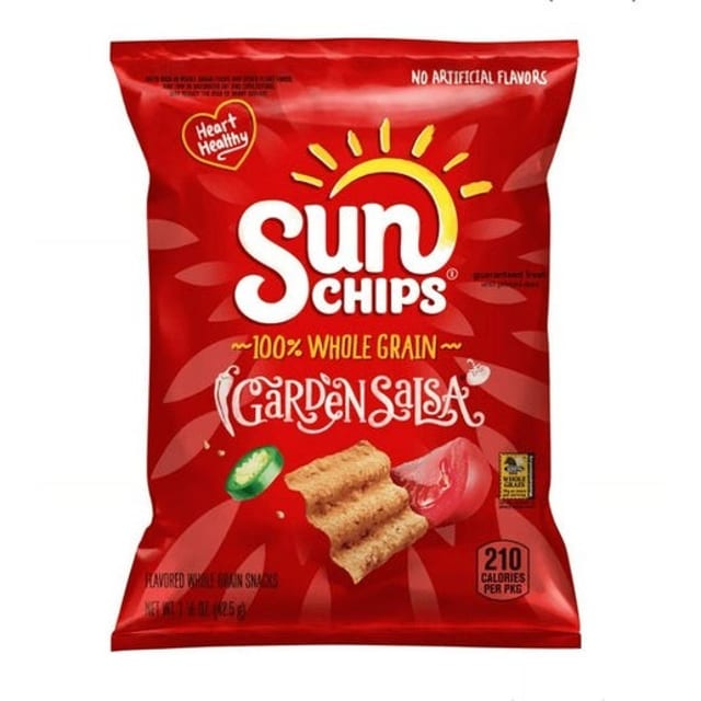 Sun Chips Garden Salsa.