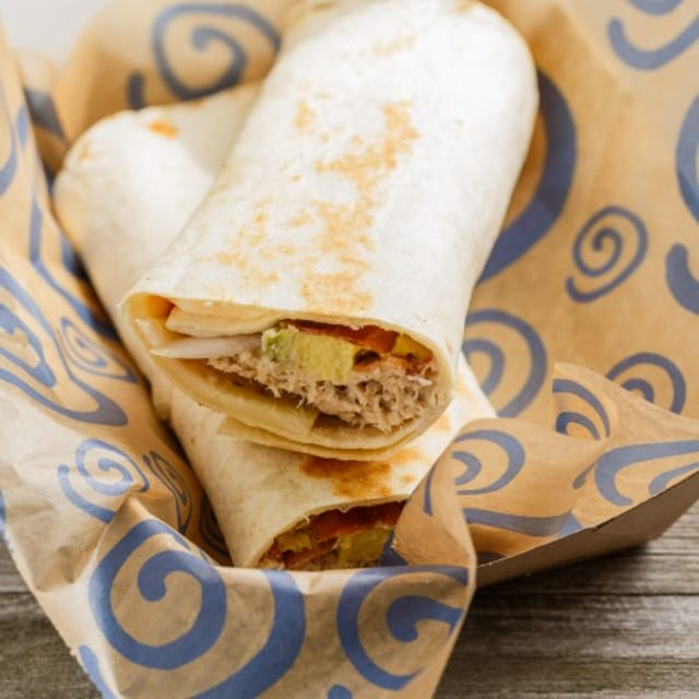 Texas Tuna Hot Pressed Sandwich Wrap.