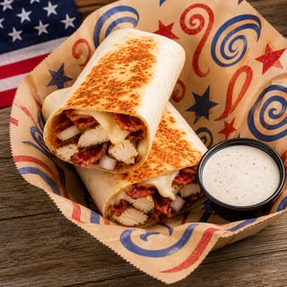 Red, White and Bacon