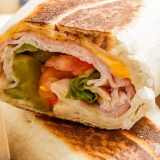 Key West Cuban Hot Pressed Sandwich Wrap.