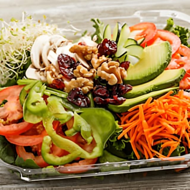 Veggies, Cheese.