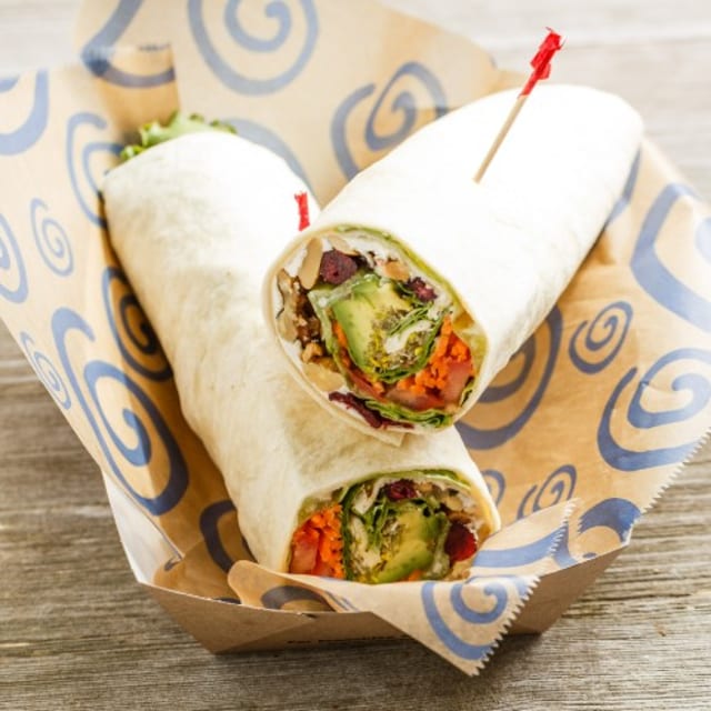 Nut & Honey Sandwich Wrap.