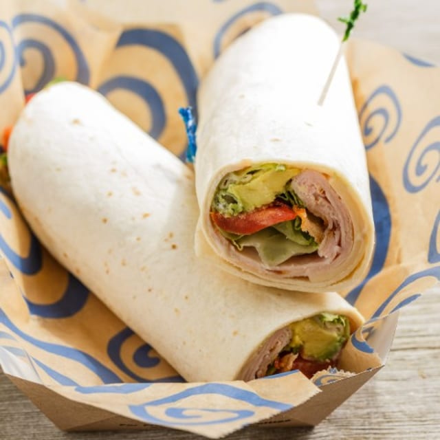 California Turkey Sandwich Wrap.